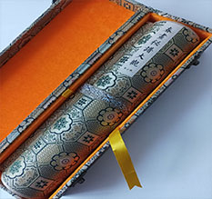 覃塘书画装裱案例